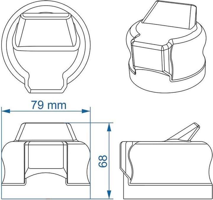 Actual product image ProPlus Socket cap in blister