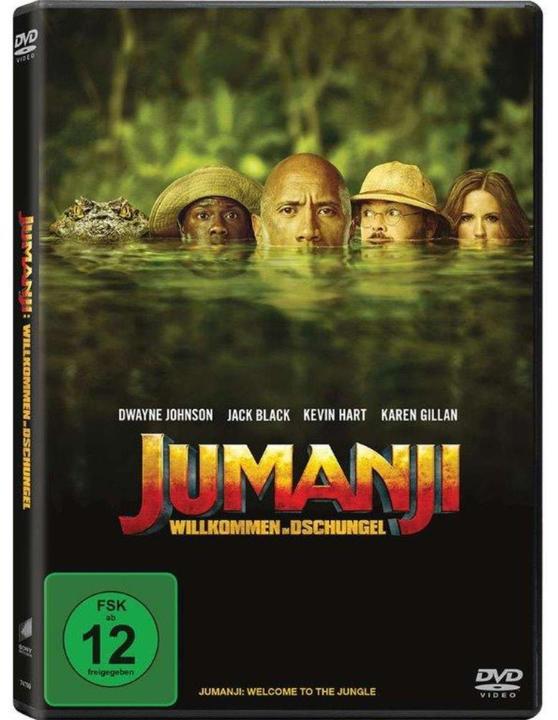 Produktbild Sony Jumanji - Willkommen im Dschungel (DVD, 2017, Deutsch)