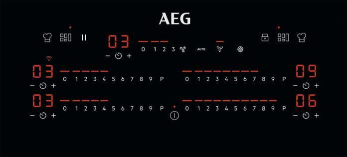 Produktbild AEG Einbau-Induktionsherd mit Dunstabzugshaube,, 83 cm