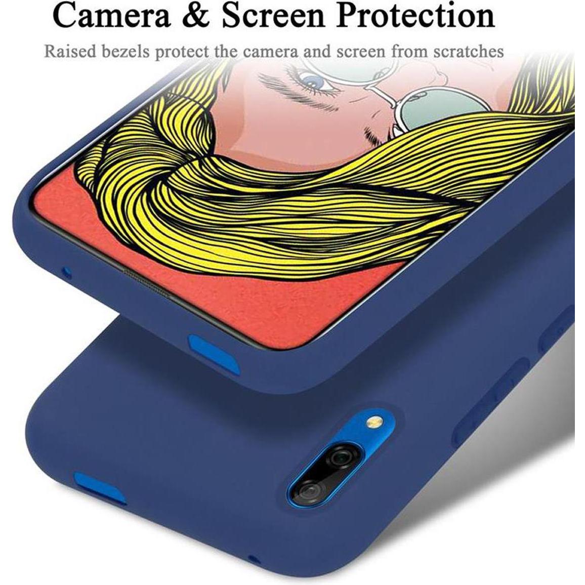 Thumbnail - Cadorabo TPU Liquid Silicone Case Cover (Huawei Enjoy 10 Plus, Huawei P Smart Z, Huawei Y9 Prime (2019)), Smartphone Hül...