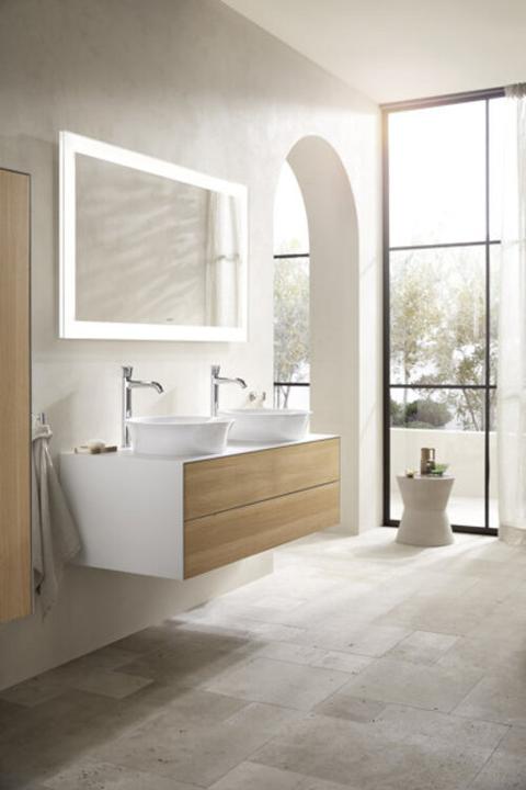 Produktbild Duravit EH-WT-MI WHITE TULIP XL ohne Zugstangen-Ablaufgarnitur chrom