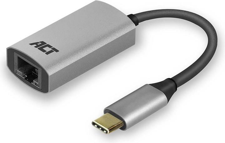 Image du produit ACT Adaptateur réseau USB-C Gigabit USB-C- RJ45 GIGA ETHERNET 0.14 (Ethernet, RJ45 Gigabit Ethernet (1x))