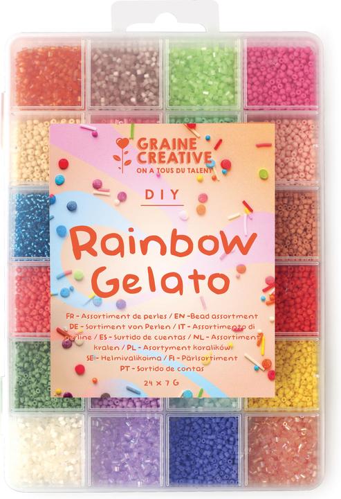 Produktbild Creative Perlen Set 24 Farben - Rainbow Gelato