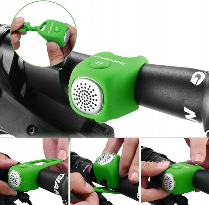Image du produit Rockbros Sonnette de vélo électronique CB1709GN - vert