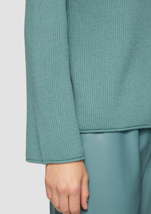 Immagine prodotto s.Oliver Strickpullover Turtleneck-Pullover aus Wollmischung (32)