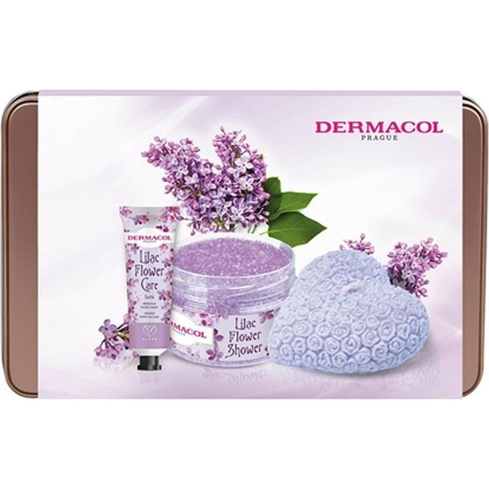 Dermacol , Beauty Geschenkset, Lilac Flower Shower Body Scrub (Körperpflegeset)