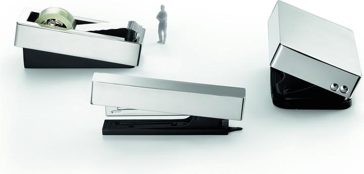 Produktbild Philippi Abroller Nickel, hochlganzpoliert, matt schwarz