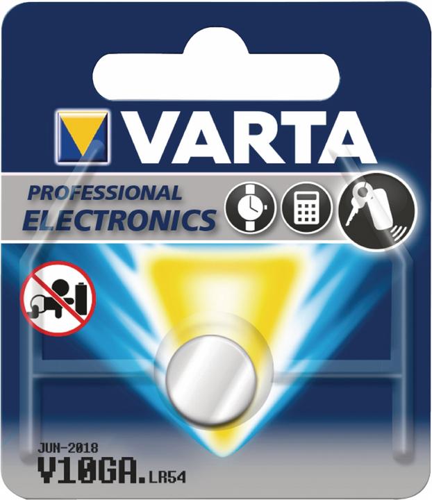 Immagine prodotto Varta V10ga (1 pz., AG10, 50 mAh)