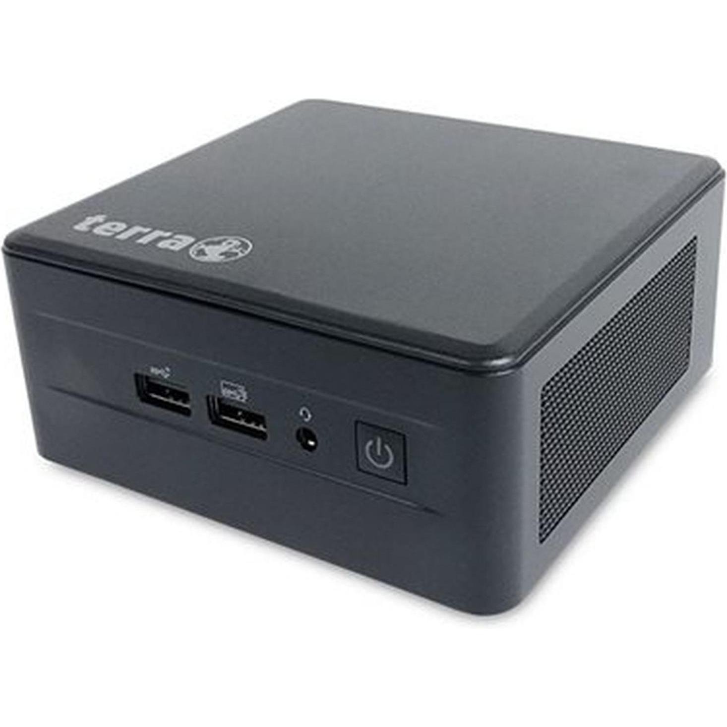 Wortmann Terra 5000 Silent Greenline (500 GB, 8 GB, Intel Core i3-1315U, Grafica Intel UHD), PC, Nero