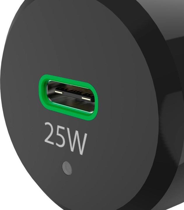 Produktbild Hama Kfz-Ladeset, USB-C, 25 Watt, Schwarz