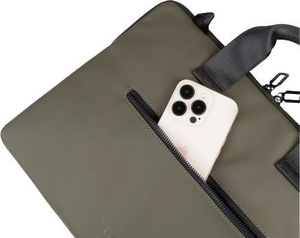Actual product image Tucano Sülearvuti õlakott 14" Gommo, tumeroheline (15", Apple)