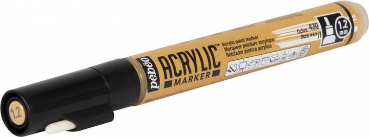 Produktbild Pebeo Acrylic Marker Dünn Rundspitze 1,2mm (Ocker, 1.20 mm)