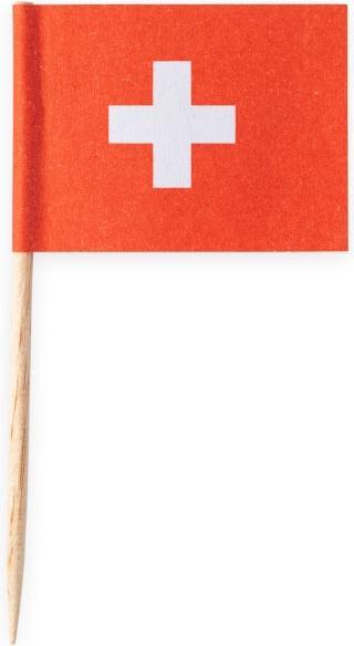 Actual product image Fiesta Switzerland mini flag sticks (50 Piece)
