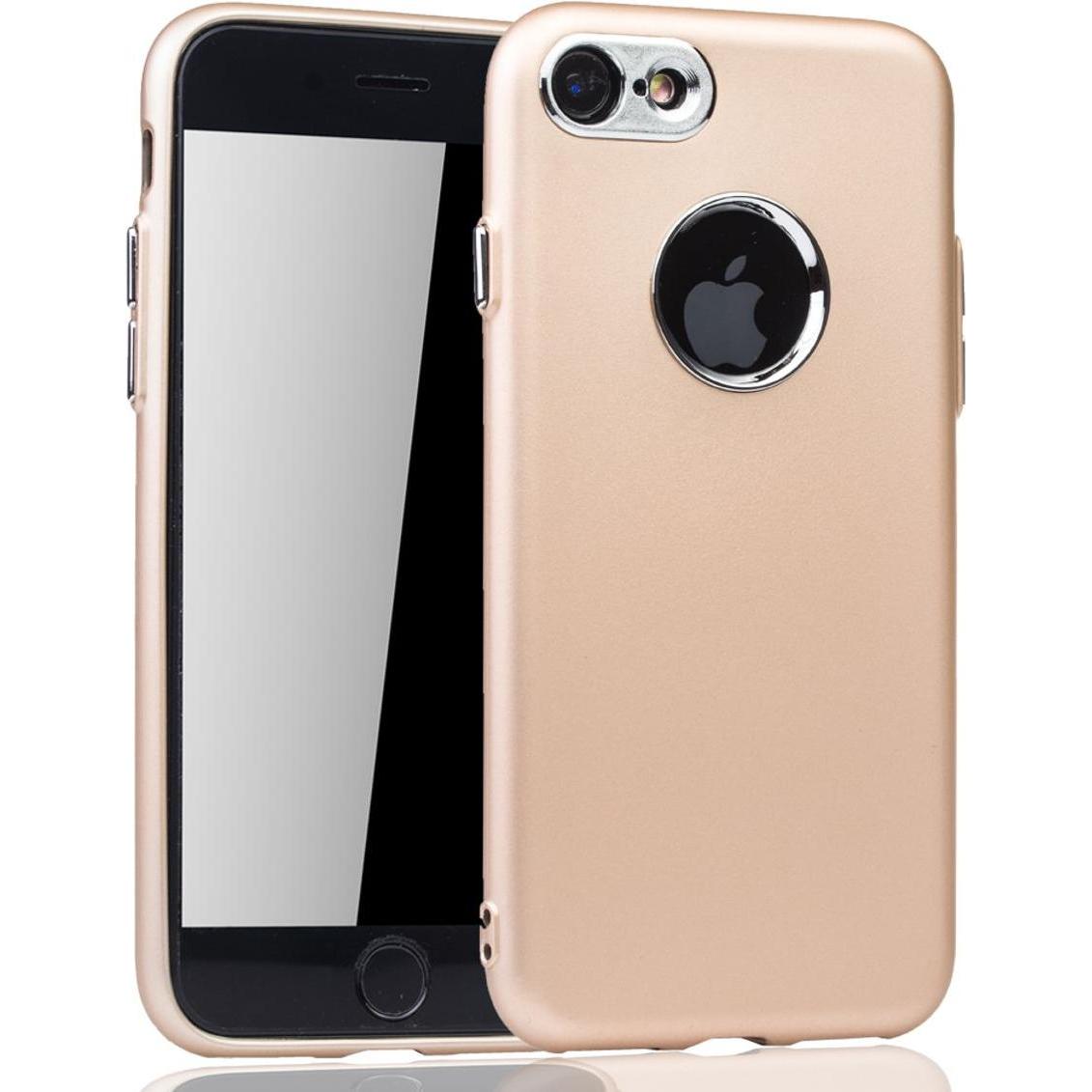 Thumbnail - König Design Apple IPhone 7 Hülle Case Handy Cover Schutz Tasche Schutzhülle Bumper Etui Gold (Apple iPhone SE (2nd Gen)...