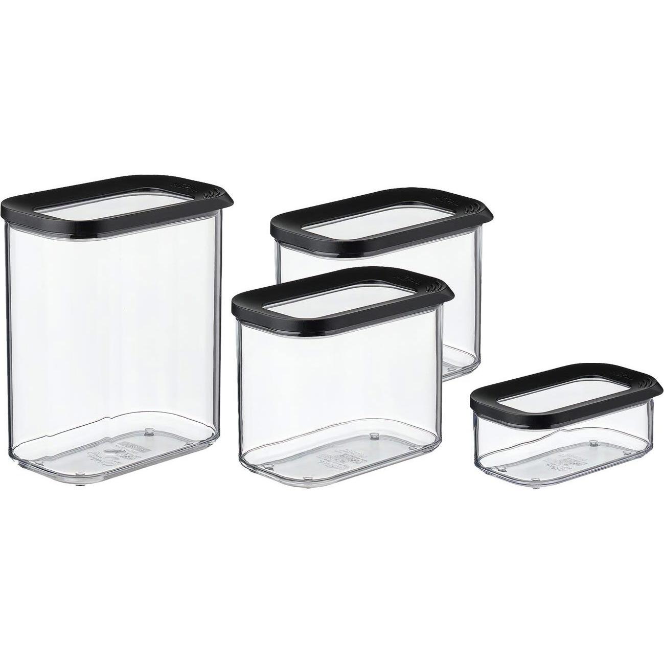 Thumbnail - Mepal Vorratsdosen Modula, Vorratsbehälter, Schwarz