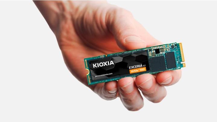 Actual product image Kioxia Exceria G2 (500 GB, M.2 2280)
