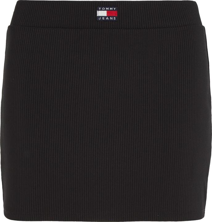 Image du produit Tommy Hilfiger Tommy Jeans Femme Mini-jupe TJW Low Rise Mini Badge Skirt noir (15) S (S)