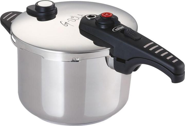 Actual product image Inoxibar G-SOLA Snelkookpan, 6L (Stainless steel)