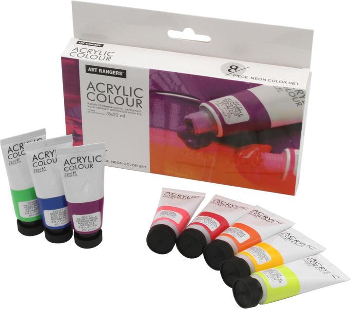 Produktbild Winsor & Newton Art Ranger Set 8x22ml Neonfarben (450 ml)