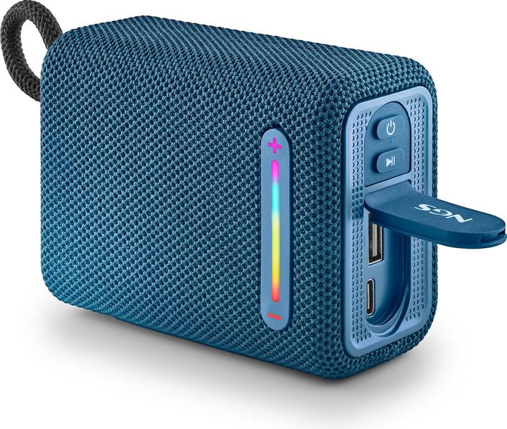 Actual product image NGS Enceinte Nomade Bluetooth Roller Furia 1 (Bleu) (9 h)