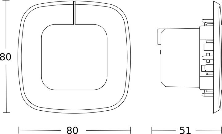 Produktbild Steinel Präsenzmelder IR Quattro SLIM (16 m)
