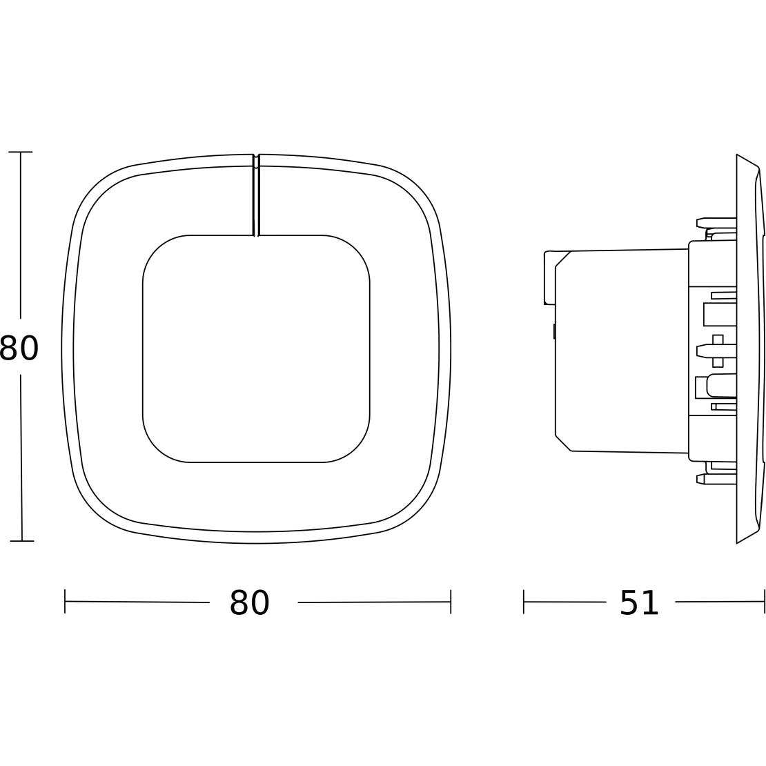Thumbnail - Steinel, Bewegungsmelder, Präsenzmelder IR Quattro SLIM (16 m)