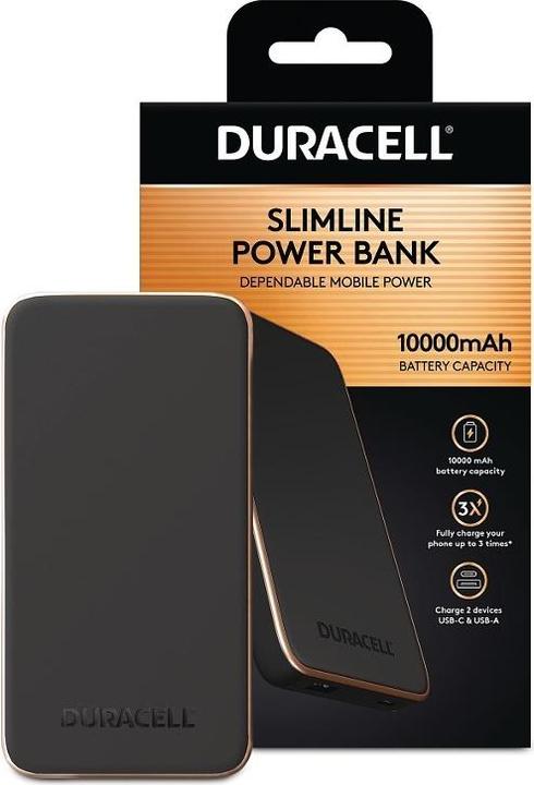 Actual product image Duracell Charge Plus Power Bank (10000 mAh, 37 Wh)