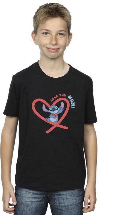Produktbild Disney Lilo & Stitch Love You Mum TShirt Jungen (140, 146)
