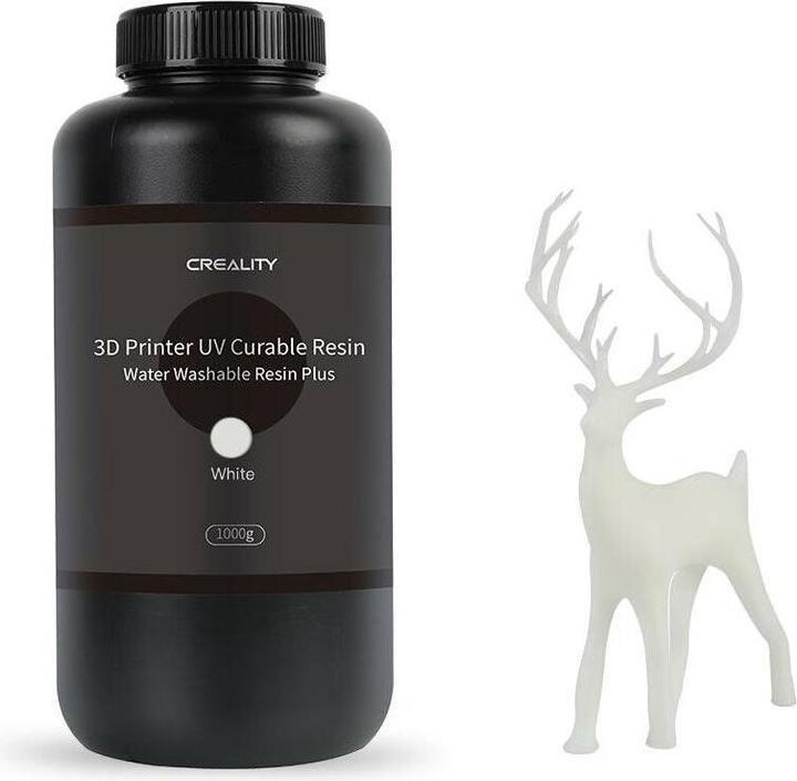 Produktbild Creality Resin Wasserwaschbar, Weiss, 1 kg (Weiss, 1200 g)