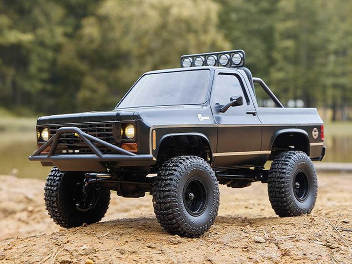 Immagine prodotto FMS FCX24 Chevrolet K5 Blazer PRO 1:24 schwarz - RTR 2.4 GHz (RTR pronto all'uso)