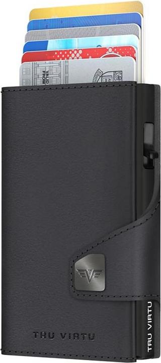 Produktbild Tru Virtu Wallet Click & Slide Vegan Bio Apple Black/Black