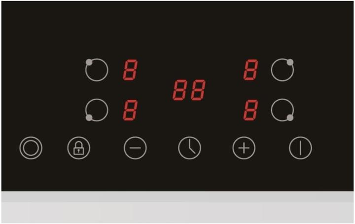 Image du produit PKM EB-C4-2-KBTCG Table de cuisson (59 cm, Table de cuisson en vitrocéramique)