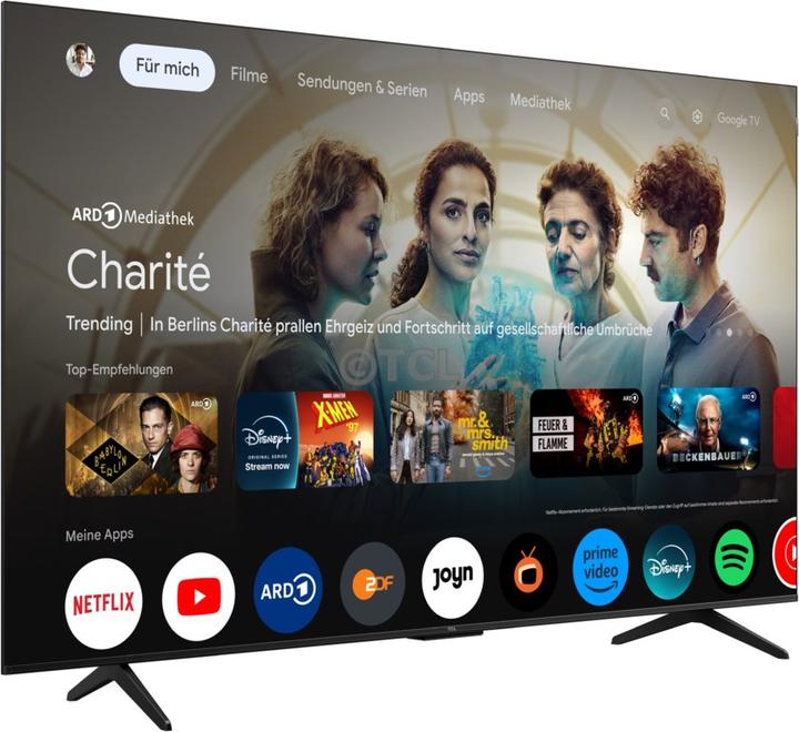 Immagine prodotto TCL P79K 65P79K Fernseher 165 1 cm (65 ) 4K Ultra HD Smart-TV WLAN Metallisch 430 cd/m2 (65", QLED, 4K)