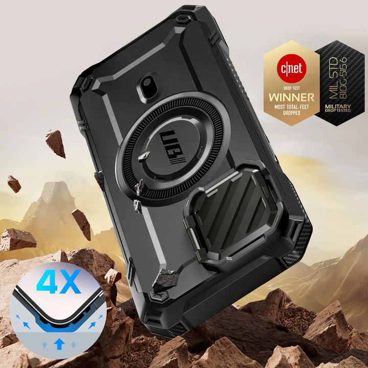 Actual product image Supcase - Unicorn Beetle XT MagSafe - iPhone 16e - Black (Apple iPhone 16e)