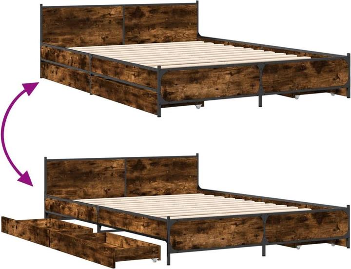 Image du produit vidaXL Bettgestell (135 x 190 cm)