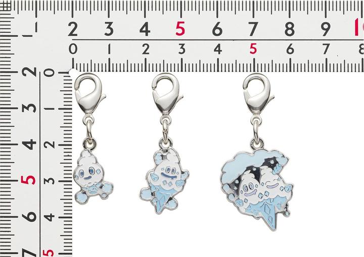 Actual product image Pokémon Pokemon Center - Vanillite, Vanillish, Vanilluxe keychain - 3 pieces