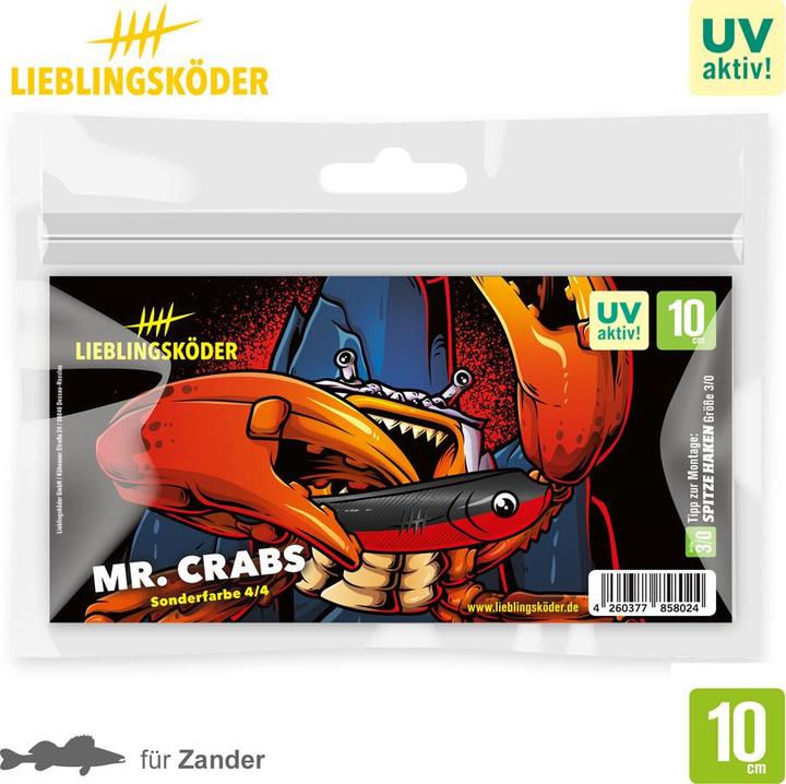 Produktbild Lieblingsköder Mr. Crabs (10 cm)