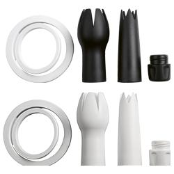 ISI Set reserveonderdelen, Roomblower, Zwart