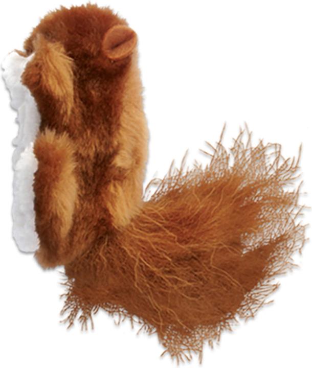 KONG Refillables Squirrel brown (7.5x10cm) (Catmint toy)