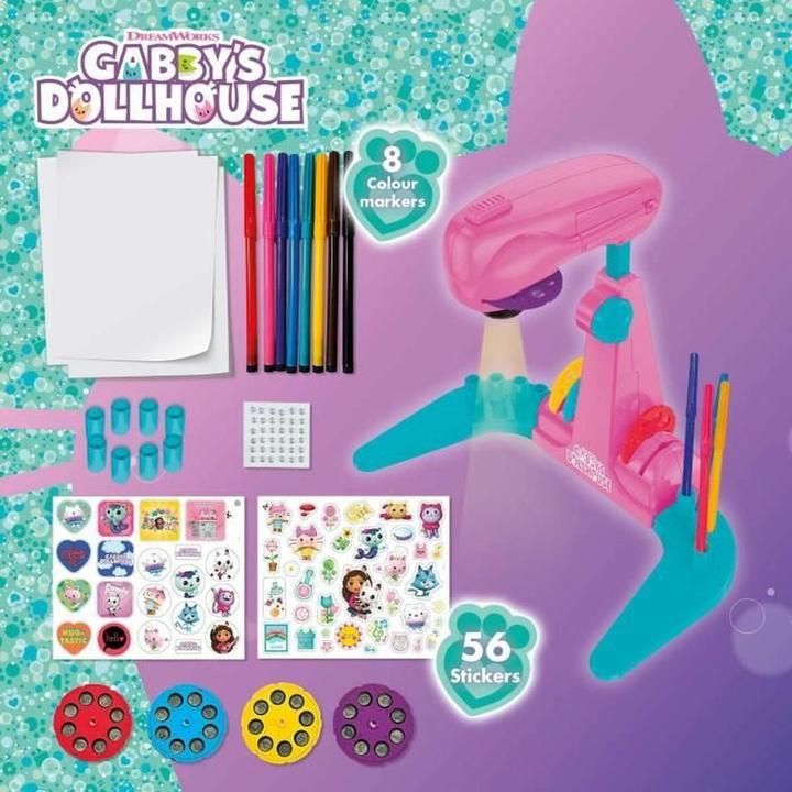 Actual product image Lisciani Gabby'S Dollhouse Projector Drawing School (Italian)