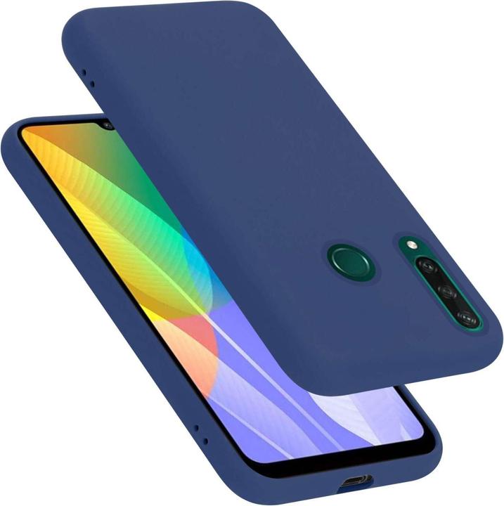 Actual product image Cadorabo Bumper Case for Huawei Y6P TPU Liquid Silicone Cover for Huawei Y6P (Huawei Y6p)