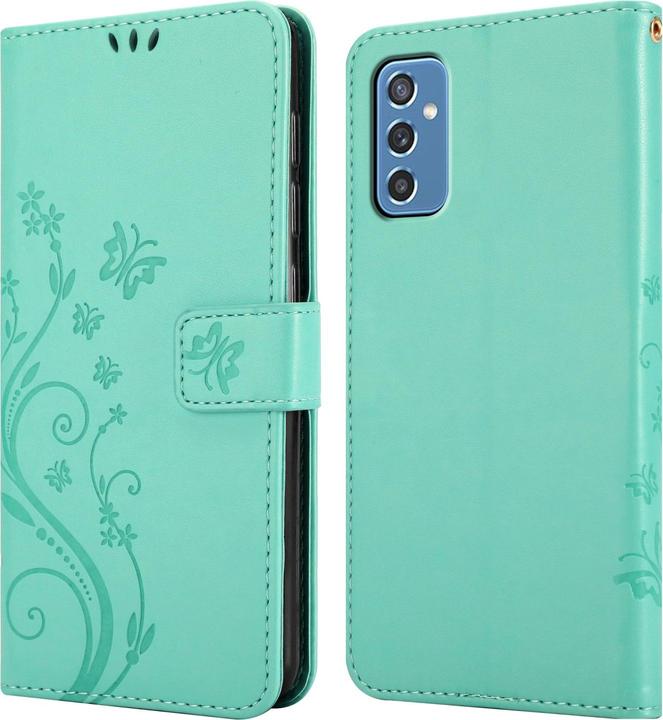 Image du produit Cadorabo Pochette Flower Book (Samsung Galaxy M52 5G)