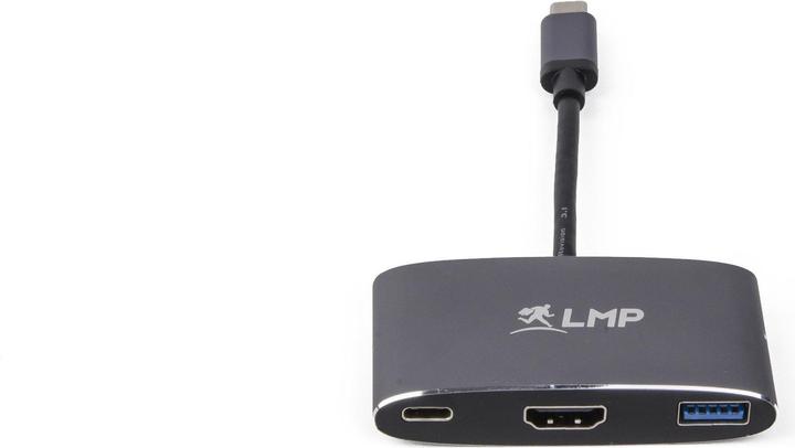 Produktbild LMP USB-C zu (HDMI, USB 3.0, USB Typ-C, 7.30 cm)