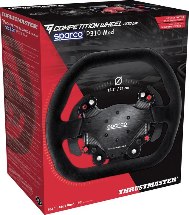 Produktbild Thrustmaster Competition Wheel AddOn Sparco P310 Mod (Xbox One X, PC, PS4, Xbox Series X, Xbox One S, Xbox Series S)