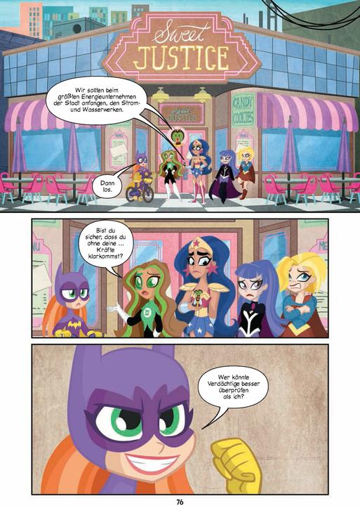 Actual product image Panini DC Super Hero Girls: Völlig ausgepowert (German, Agnes Garbowska, Amy Wolfram, 2021)