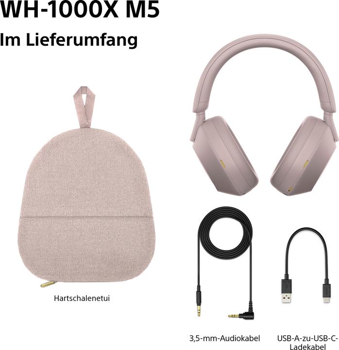 Actual product image Sony WH-1000XM5 (NC, 30 h, Wireless, Cable)