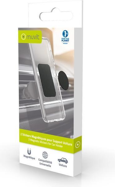 Immagine prodotto Muvit 2 Obiettivi Magnetici Per Il Supporto Della Vettura