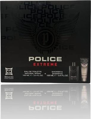 Produktbild Police Geschenkset für Männer Eau De Toilette Spray 100ml + Dusch-Shampoo 100ml