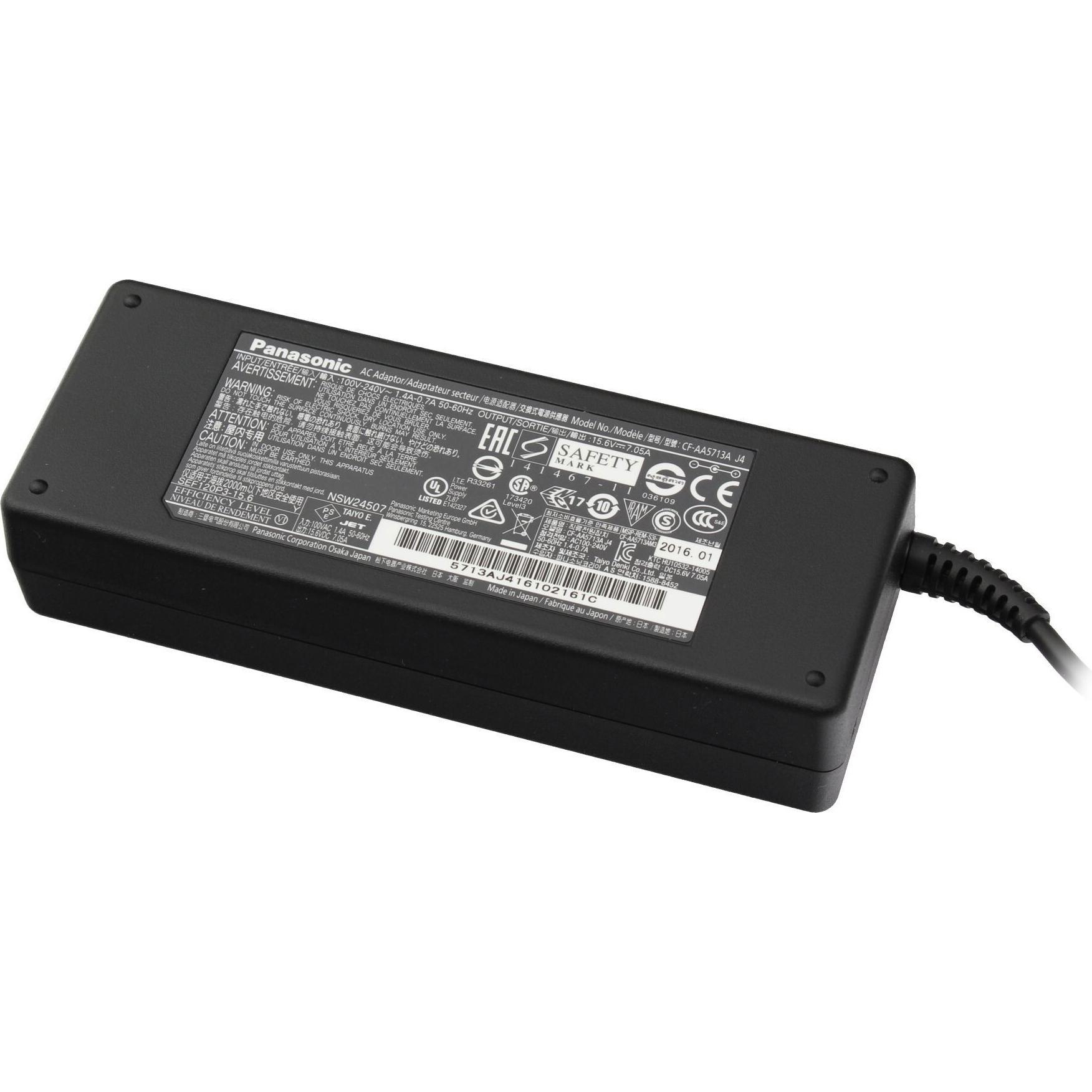 Panasonic CF-AA5713A M6 (110 W), Notebook Netzteil, Schwarz