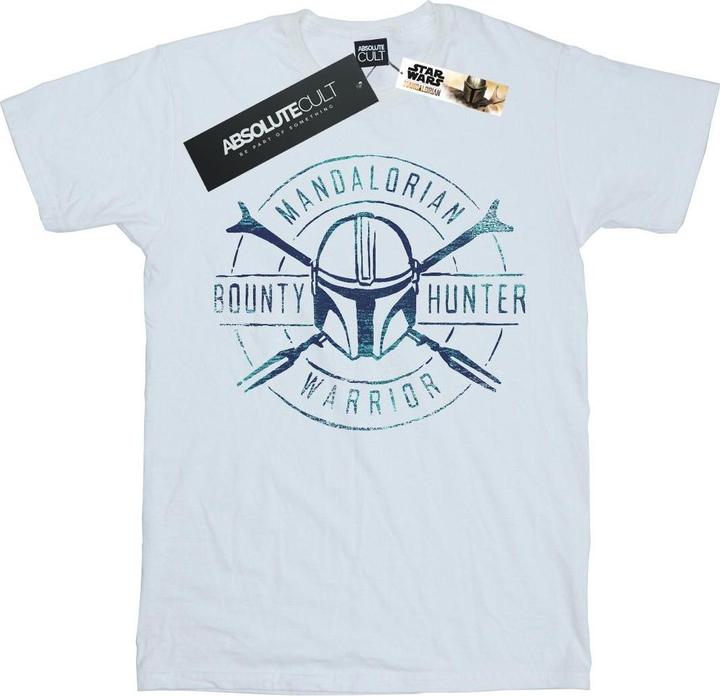 Immagine prodotto Star Wars The Mandalorian Warrior Crest Maglietta Uomo (5XL)